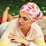 Sapphire Boho Spring Burst Turban Set Christine Headwear (Accessories) - Hairlucinationswigs Ltd