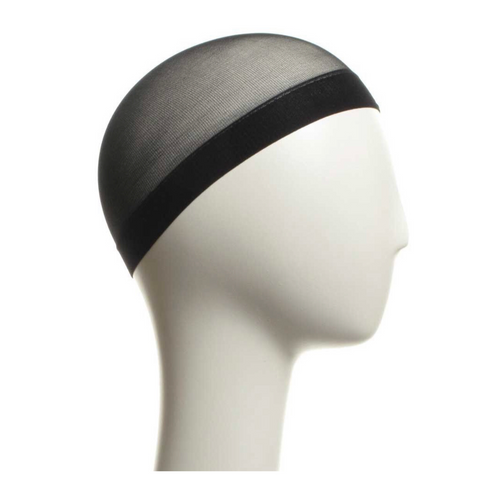 Black Comfy Elasticated Wig Cap (Accessories)