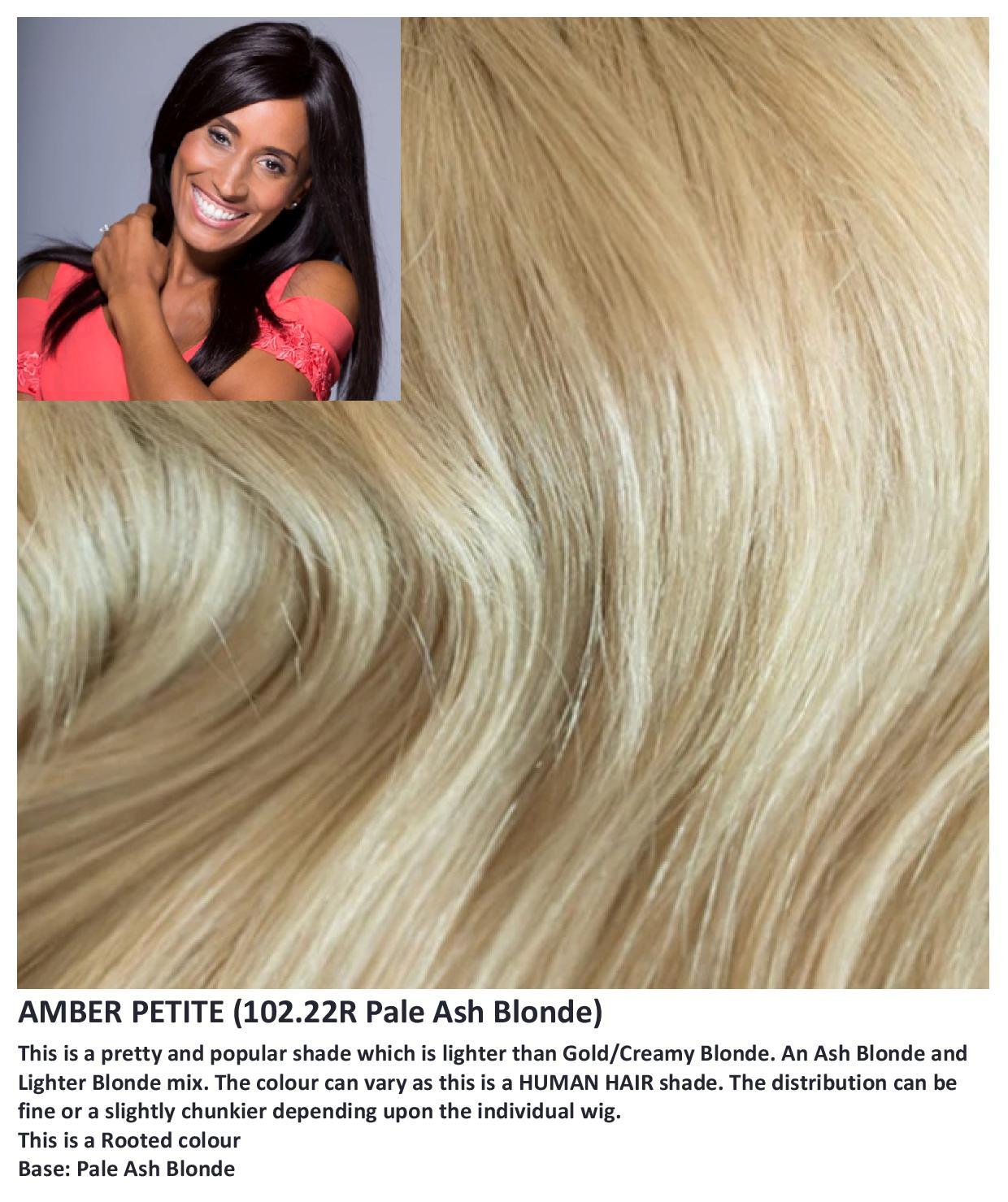 Amber Petite Human Hair wig Gem Collection (VAT Exempt) - Hairlucinationswigs Ltd