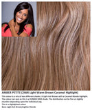 Amber Petite Human Hair wig Gem Collection (Long) - Hairlucinationswigs Ltd