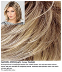 Azzurra Mono wig Stimulate Art Class Collection (VAT Exempt)