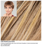 Cori Mono wig Stimulate Art Class Collection (Short)
