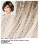 Diana Mono wig Stimulate Art Class Collection (Medium)