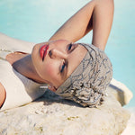 Lotus Cross Turban Christine Headwear (Accessories) - Hairlucinationswigs Ltd