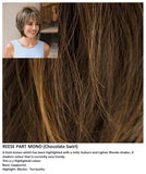 Reese Part Mono wig Rene of Paris Noriko (Short) - Hairlucinationswigs Ltd