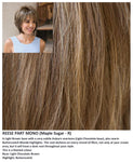 Reese Part Mono wig Rene of Paris Noriko (Short) - Hairlucinationswigs Ltd