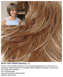 Reese Part Mono wig Rene of Paris Noriko (Short) - Hairlucinationswigs Ltd