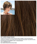 Sky Large wig Rene of Paris Noriko (Short) - Hairlucinationswigs Ltd