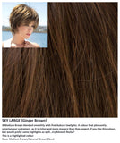 Sky Large wig Rene of Paris Noriko (Short) - Hairlucinationswigs Ltd