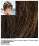 Sky Large wig Rene of Paris Noriko (Short) - Hairlucinationswigs Ltd