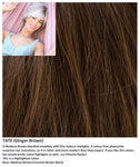 Tate wig Rene of Paris Amore (Medium)
