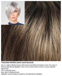 Toscana Mono wig Stimulate Art Class Collection (VAT Exempt)